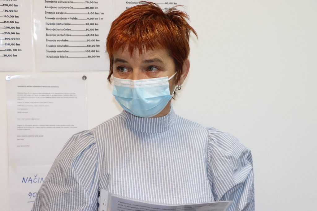 Potpredsjednica UOKC Vlasta Puklavec
